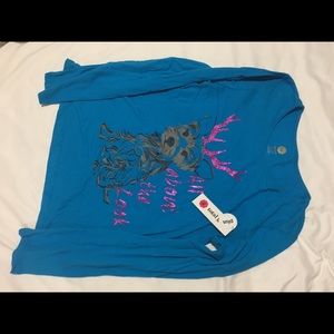 Total girl long sleeve tee size xl plus